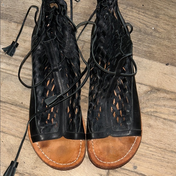 Fluevog River Acre sandal 9 1/2 - Picture 1 of 10